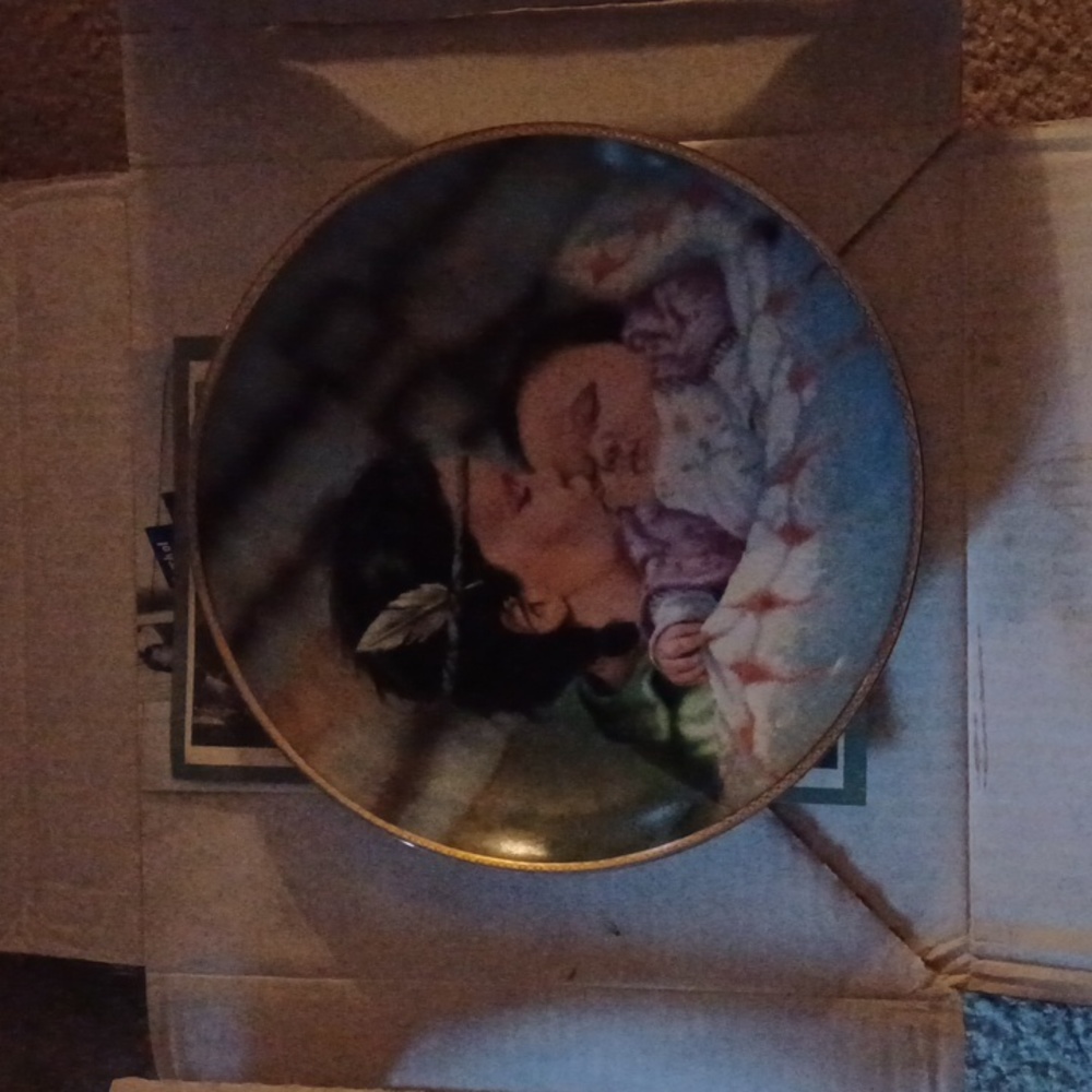 A Time to Be Born Collectable Plate